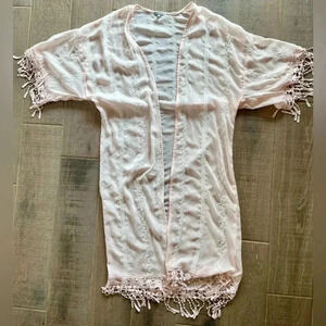 Light Pink Duster